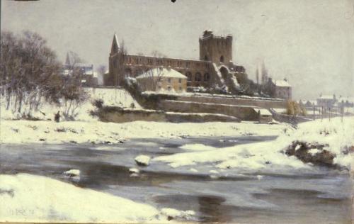Jedburgh Abbey, 1876, George Reid