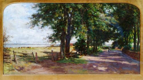 The Avenue at Old Montrose, 1865, George Reid
