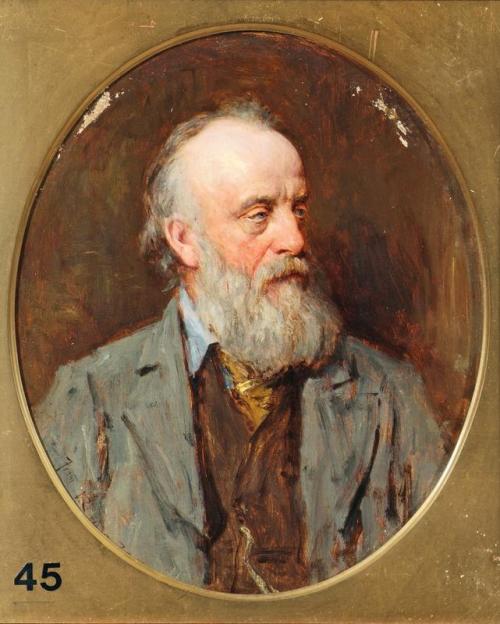 James Clarke Hook, RA, 1881, George Reid
