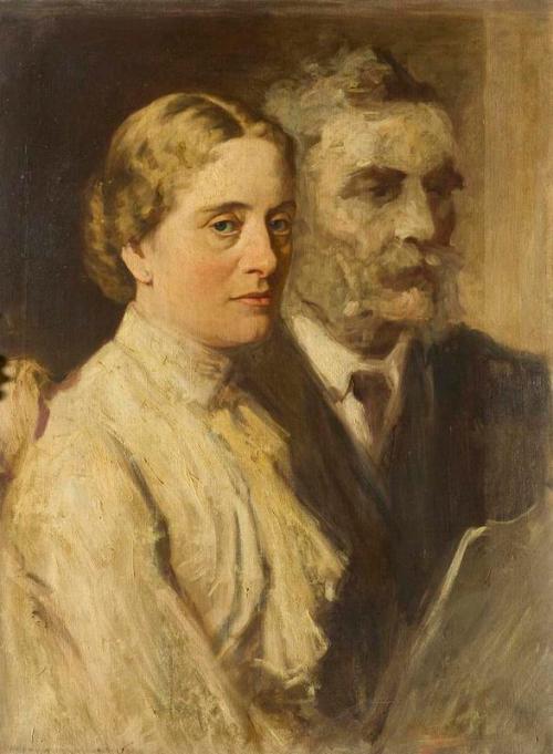 Sketch of Mr and Mrs Orr-Ewing, 1884, George Reid
