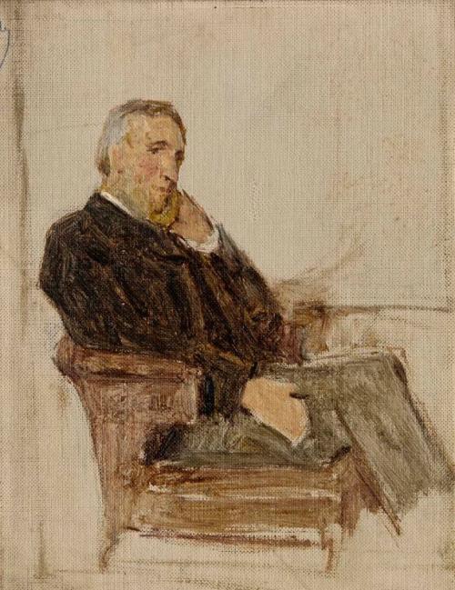 Mr Wenley (Seated), 1896, George Reid