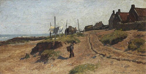 Coast Sketch, Buchanhaven, 14 August 1868, 1868, George Reid
