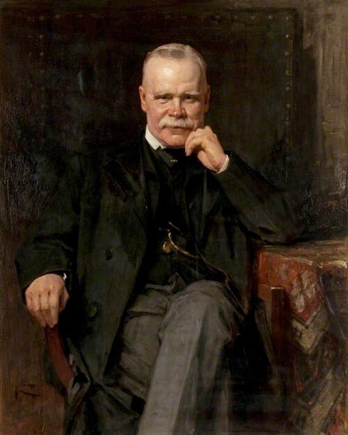 James Hozier (1851–1929), 2nd Lord Newlands, 1908, George Reid