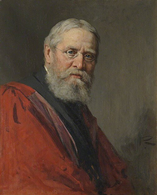Dr John Peile (1838–1910), Master (1887–1910), Philologist, Vice-Chancellor of the University (1891–, 1902, George Reid