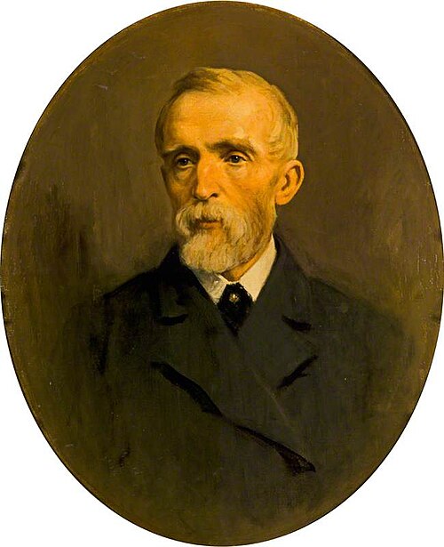 John Ritchie Findlay of Aberlour, 1824 - 1898. Proprietor of the Scotsman; founder of the Scottish N, 1899, George Reid