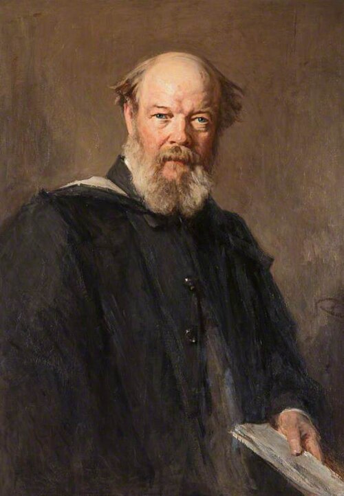 Professor Peter Guthrie Tait, 1831 - 1901. Professor of Natural Philosophy at Edinburgh University, 1883, George Reid
