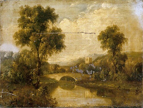 River Landscape, , George Smith