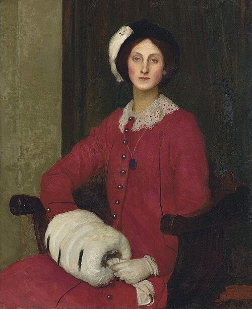 Portrait of Hilda Spencer Watson, 1902, George Spencer Watson