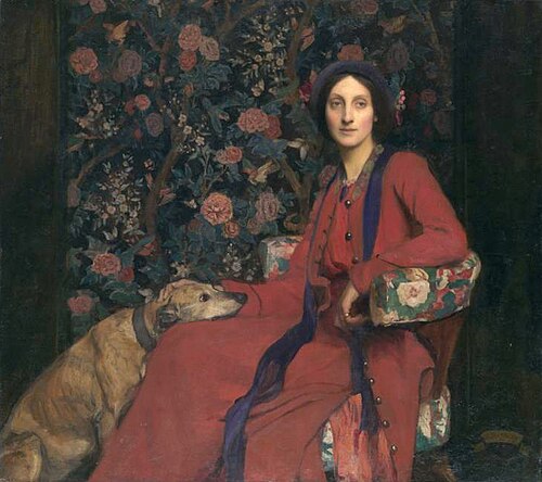 Hilda and Maggie, 1911, George Spencer Watson