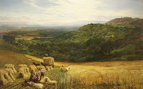 Harvest Time, 1860, George Vicat Cole