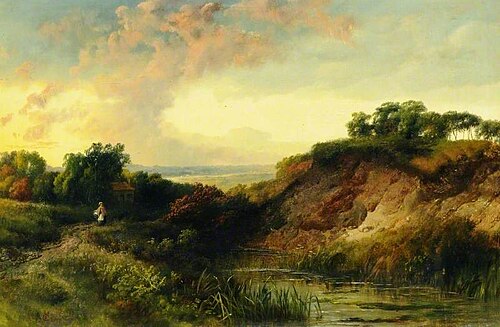 Landscape, 1864, George Vicat Cole