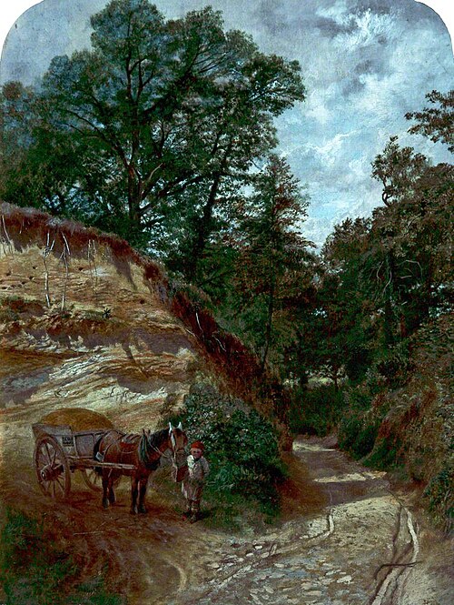 The Sandpit, Albury, Surrey, , George Vicat Cole