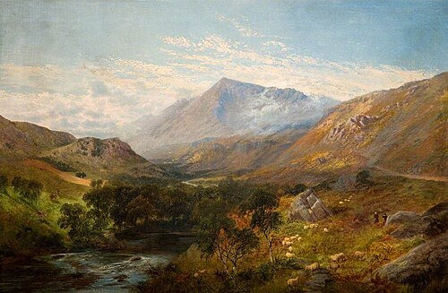 Near Borrowdale, Cumberland, , George Vicat Cole