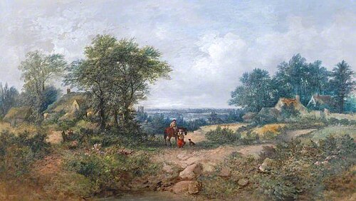Landscape, , George Vicat Cole
