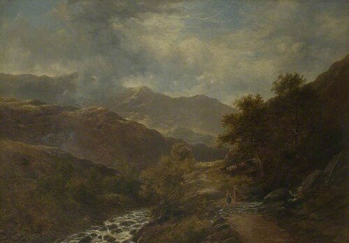 Mountain Landscape, , George Vicat Cole