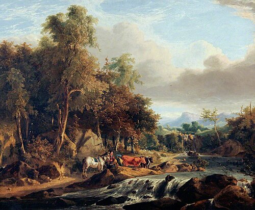 View in Glen Sharrah near Inverary, Argyll, 1823, George Vincent