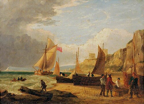 Pevensey Bay, East Sussex, 1824, George Vincent