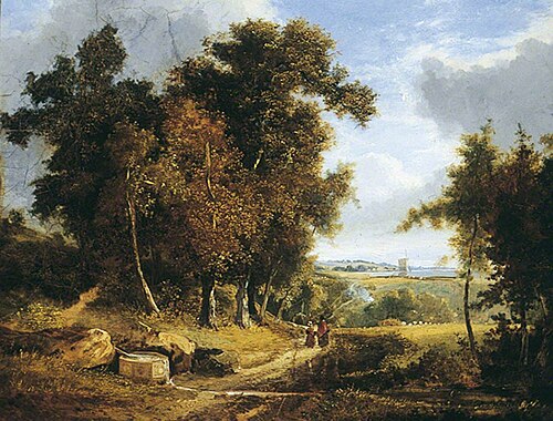 Landscape with Figures, 1824, George Vincent