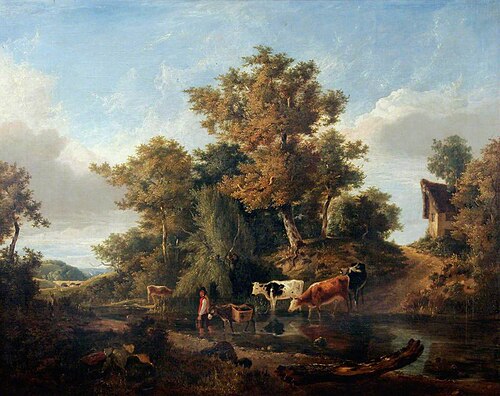 The Travelling Pedlar, 1826, George Vincent