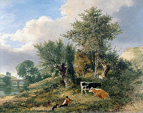 View near Norwich, , George Vincent
