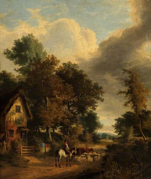Grove Scene, Norwich, , George Vincent