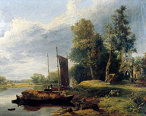 On the River Yare, Norfolk, , George Vincent