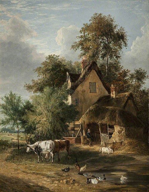 Farmyard Scene, , George Vincent