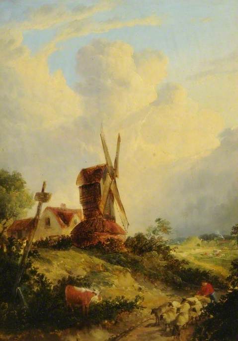 A Norfolk Mill, , George Vincent