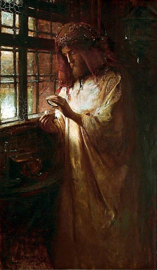 The Merchantman Seeking Goodly Pearls, , George William Joy