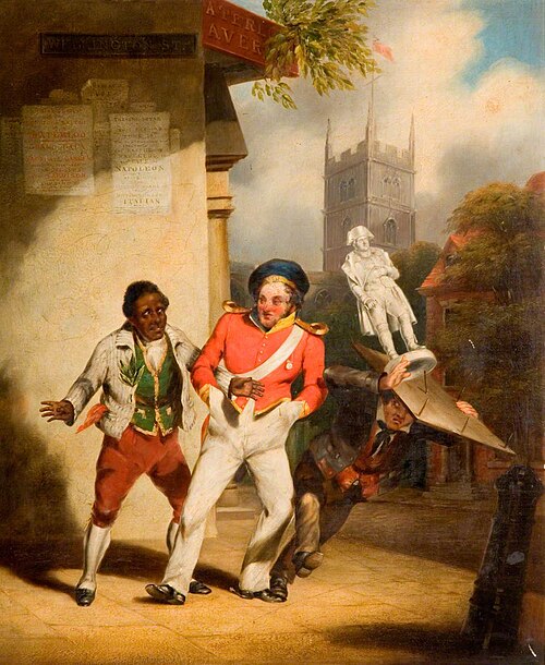 The Fall of Napoleon, 1836, George Wallis