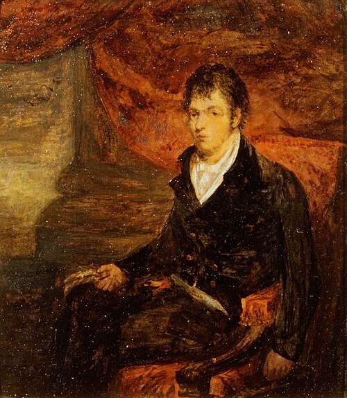 Portrait of a Man (possibly Robert Burns, 1759–1796, poet), , George Watson