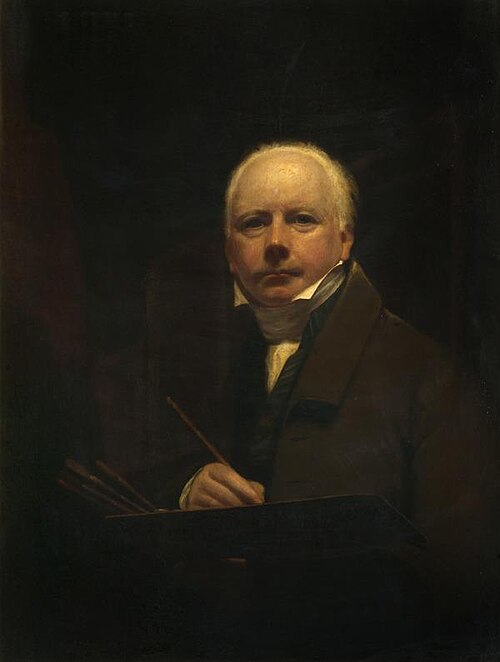George Watson, 1767 - 1837. Artist and first President of the Scottish Academy (Self-portrait), 1816, George Watson