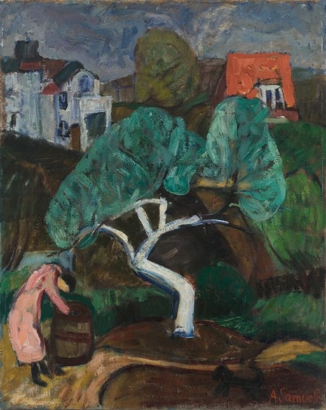 Le pommier blanc, 1932, Antanas Samuolis