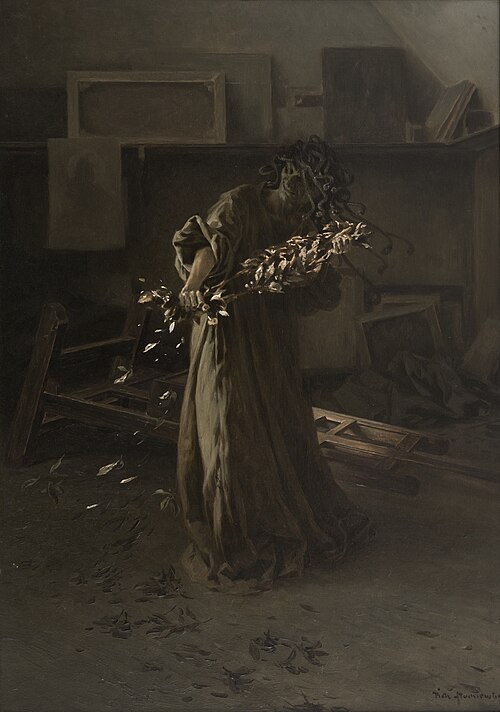 Phantoms in the Studio – Despair, 1884, Piotr Stachiewicz