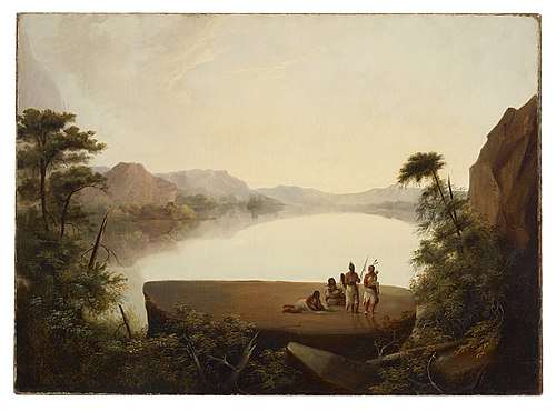 Landscape with Indians, , George Winter