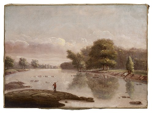 Tipton Island Near Logansport, Indiana, , George Winter