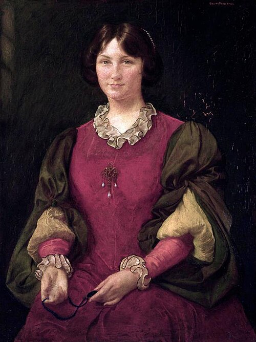 Nancy, the Artist's Daughter [Mrs. Robert Pearmain], 1915, George de Forest Brush