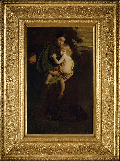 Mother and Child, 1894, George de Forest Brush