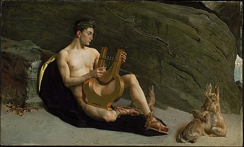 Orpheus, 1890, George de Forest Brush