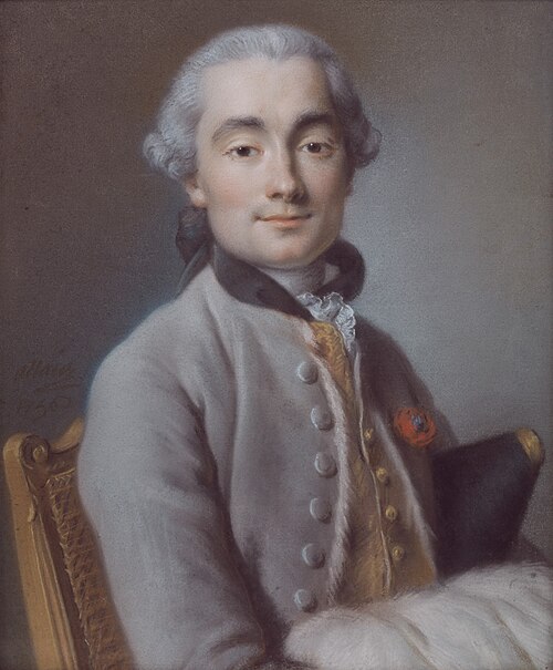 Portrait of a Young Officer, 1756, Pierre Allais