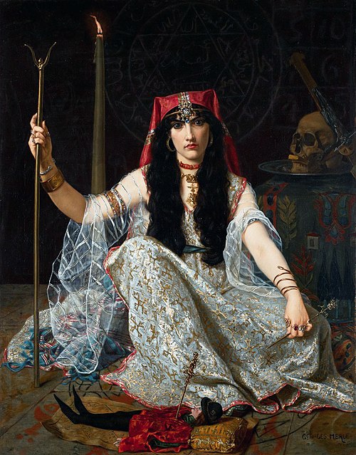 The Sorceress, 1883, Georges Merle