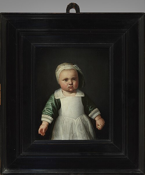Portret van een acht maanden oude jongen, 1646, Jacob Cuyp