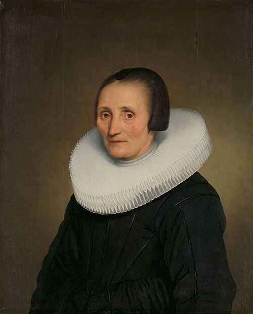 Portrait de Margaretha de Geer (1585-1672), 1651, Jacob Cuyp