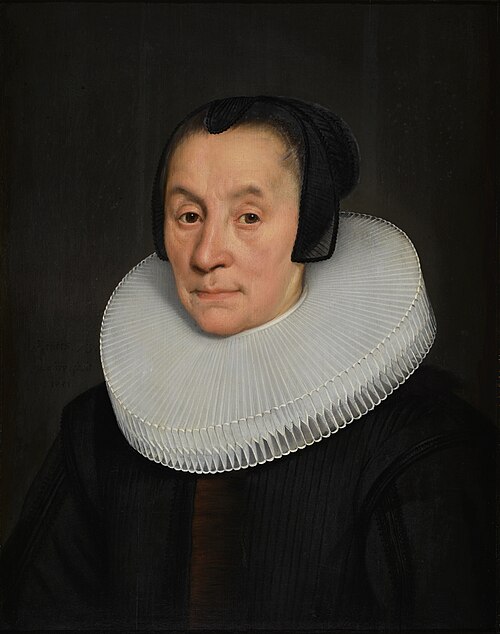 Portrait of Anna Luls  (1578-1657), 1615, Jacob Cuyp