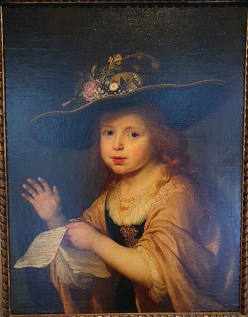 Retrato de Menina, 1640, Jacob Cuyp