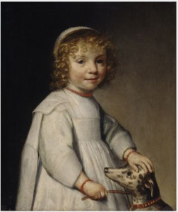 Portrait of a Child with a Dog, , Jacob Cuyp