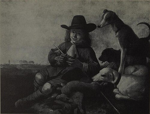 Young Sportsman, 1646, Jacob Cuyp