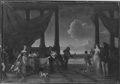 Gastmahl, 1655, Gerard Pietersz. van Zijl