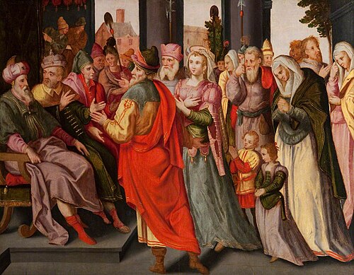 Susanna Accused of Adultery by the Elders, 1600, Maarten de Vos