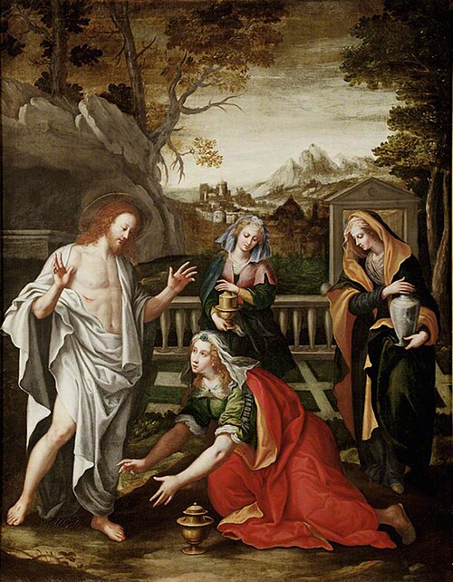 Christ Appears to the Three Marys, , Maarten de Vos
